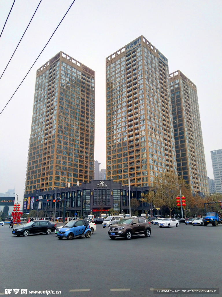 城市高楼风景