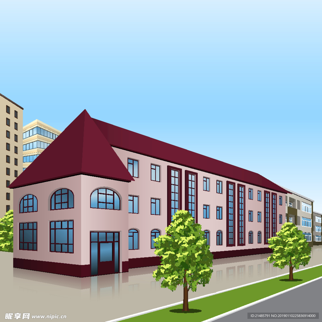 楼房效果图