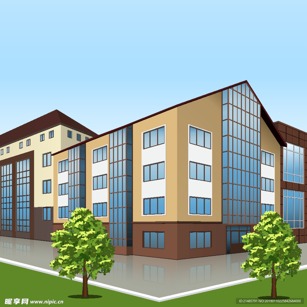 楼房效果图