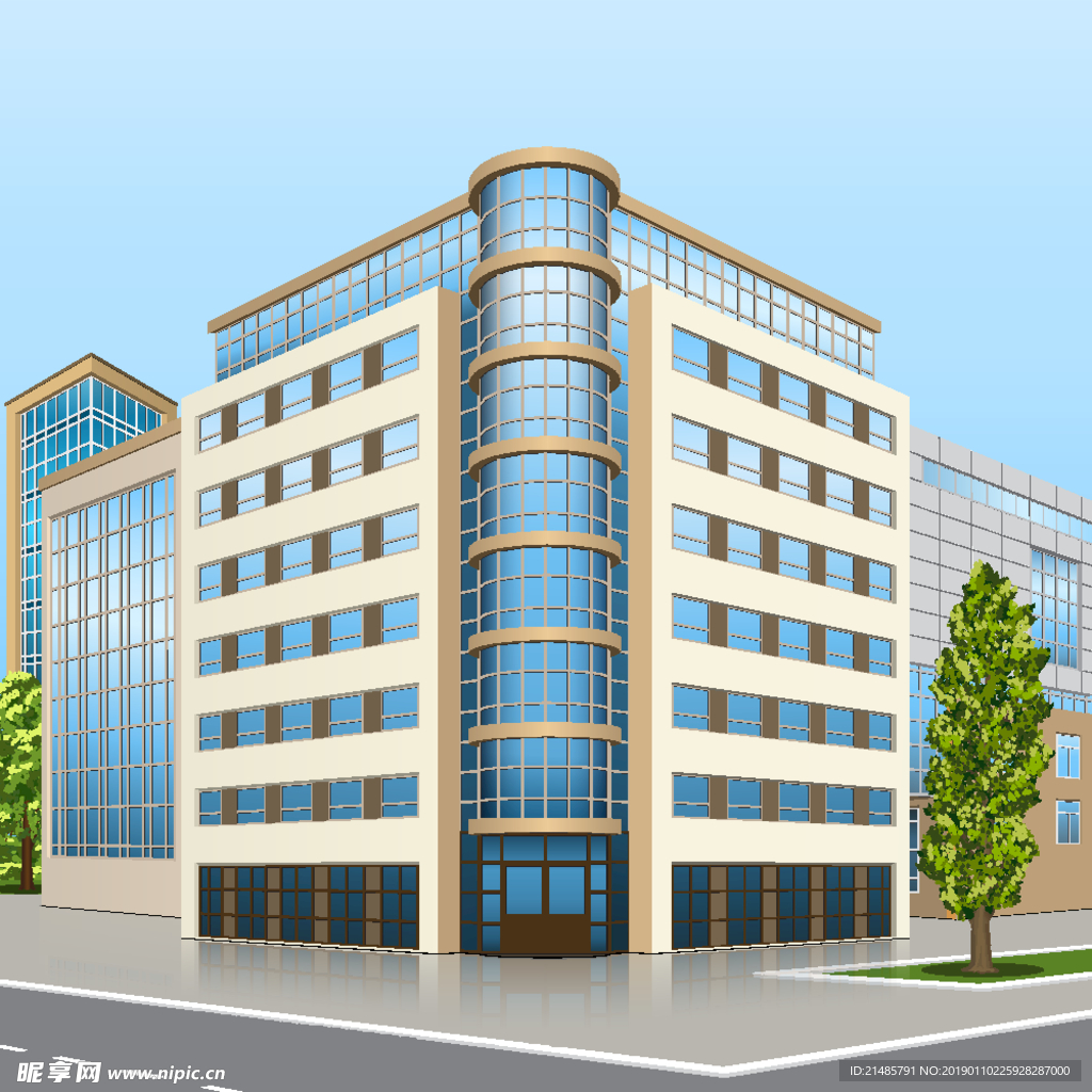 楼房效果图
