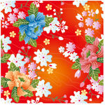 樱花底纹