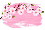 桃花花枝