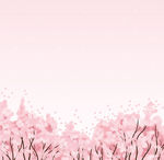 粉色花树背景