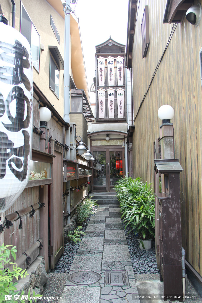 日本摄影素材复古小巷