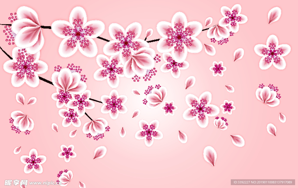 樱花矢量