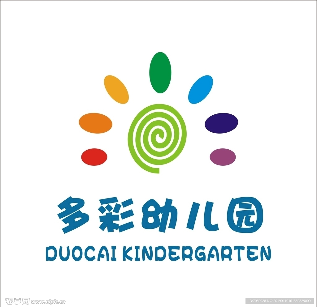 幼儿园标志矢量班徽校徽设计