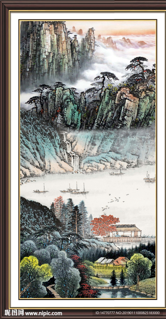 国画山水