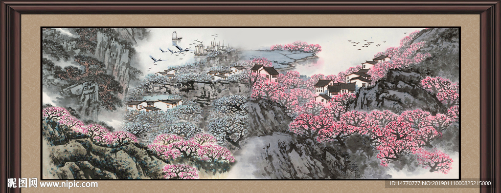 国画山水