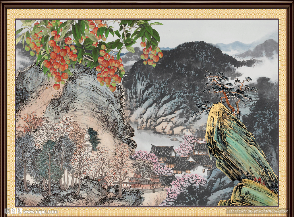 国画山水