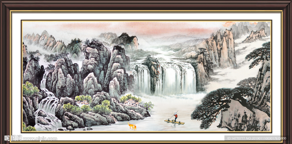 国画山水