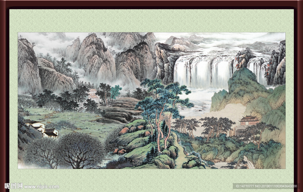 国画山水