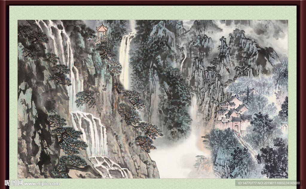 国画山水