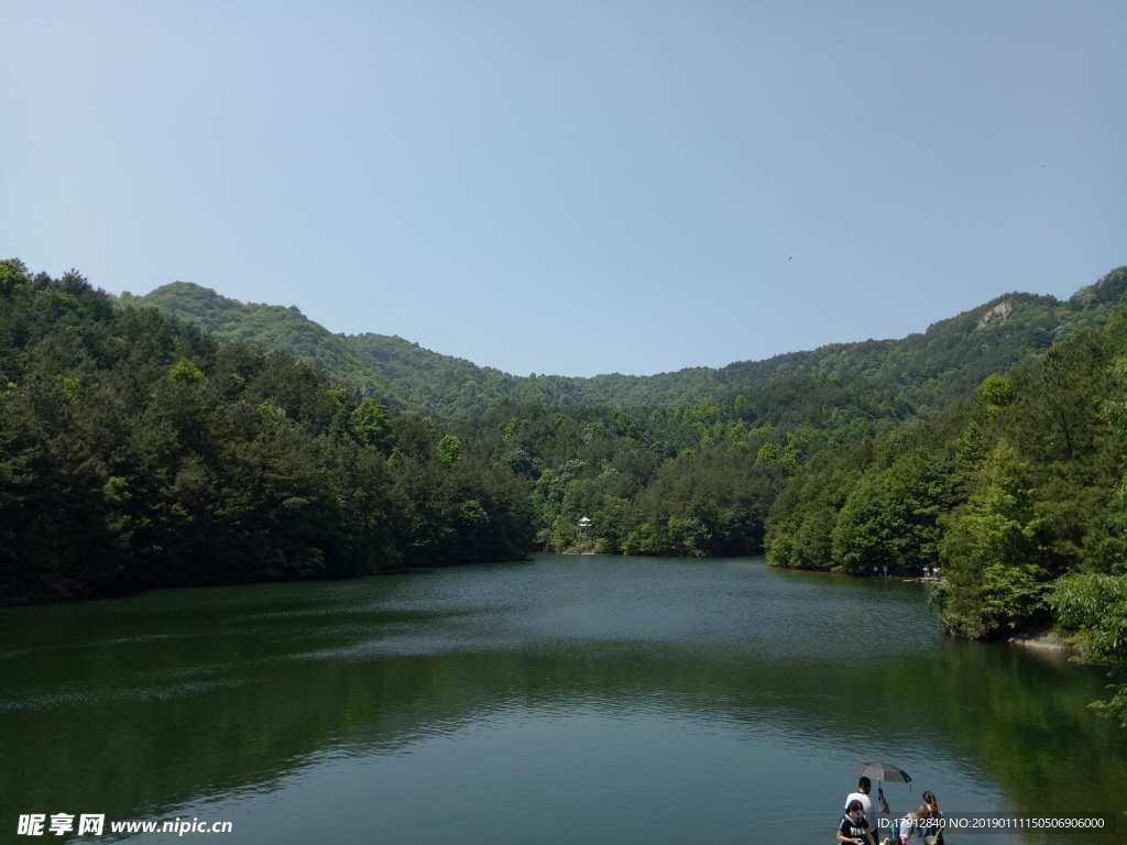 木兰天池 绿水青山