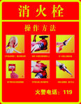 消火栓操作方法