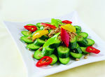 小榄菜肉碎爆小青瓜