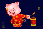 卡通猪元素