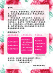 邀请函折叠花的素材内心