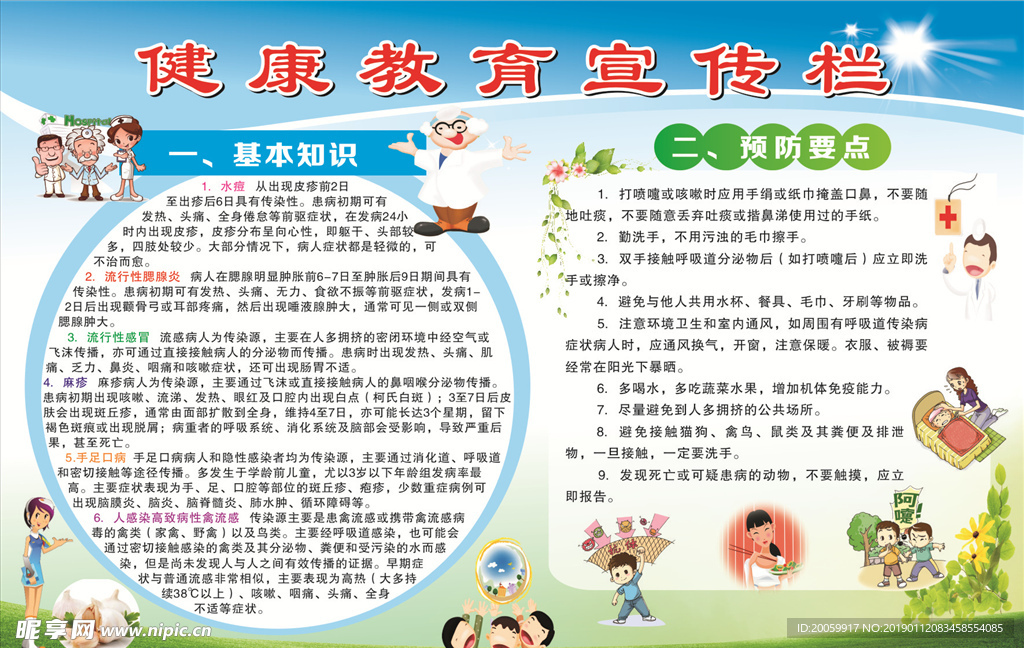 健康宣传栏