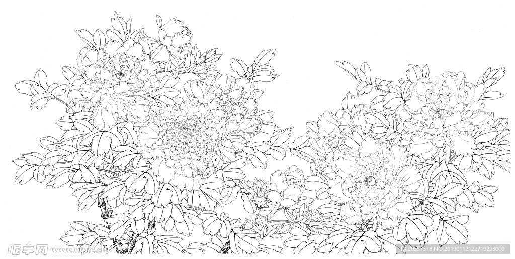 花线图