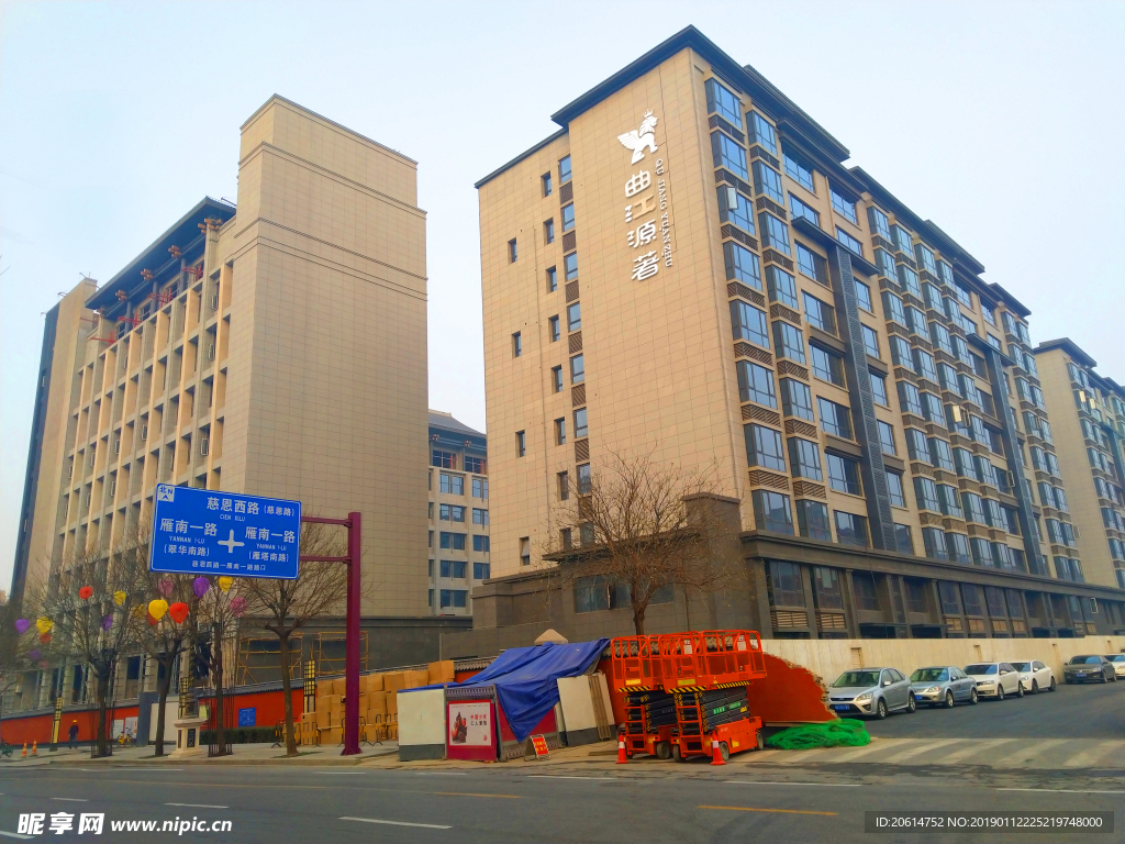 城市高楼风景
