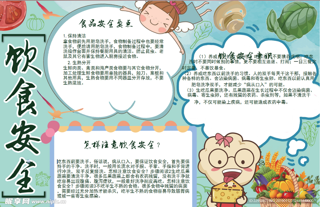 饮食小报