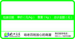 称价签