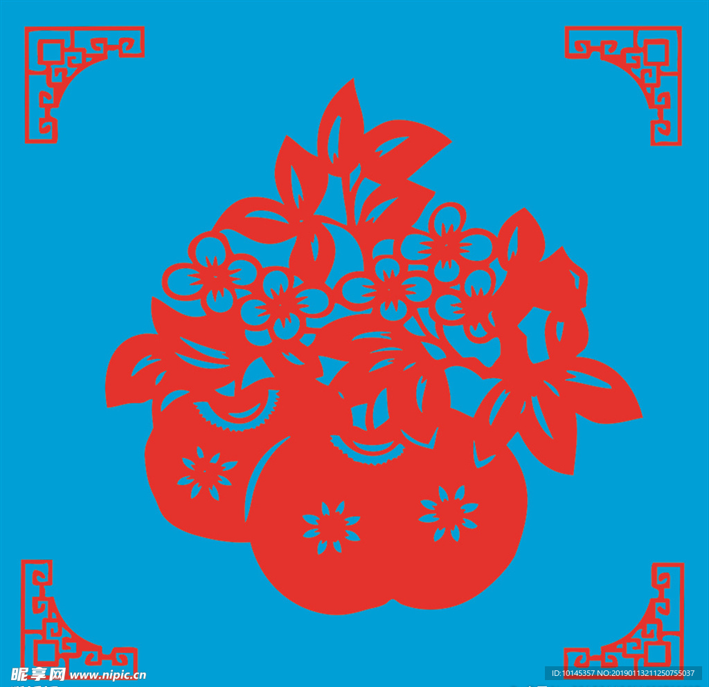 水果剪纸