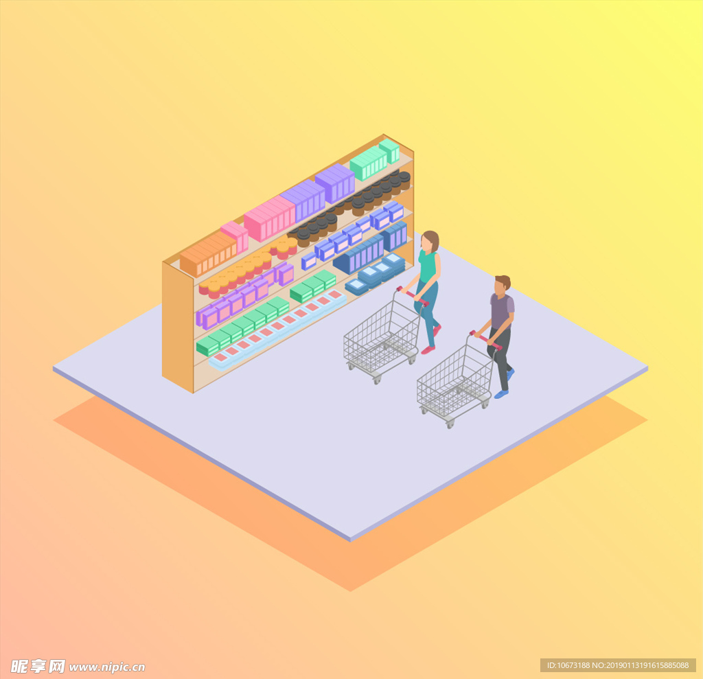 超市