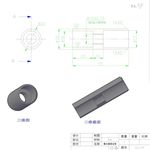 玩具弓箭零件激光固定管平面