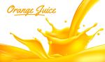 橙汁液体