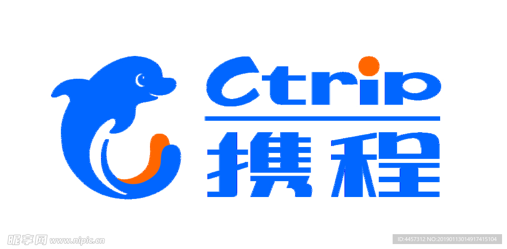 携程logo