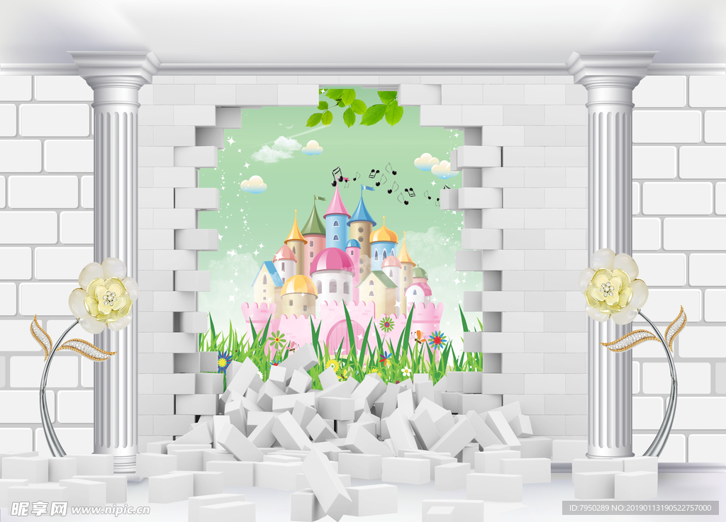 3D背景墙