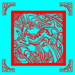 恐龙剪纸