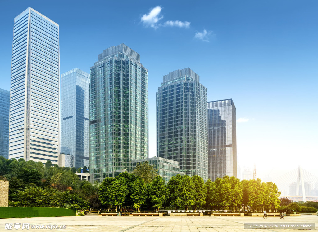 城市建筑背景