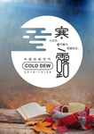 寒露二十四节气海报图片