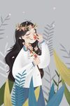38妇女节女生节女孩插画小清新