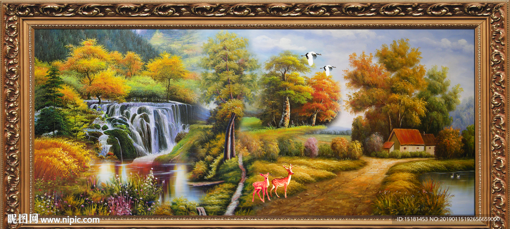 风景油画