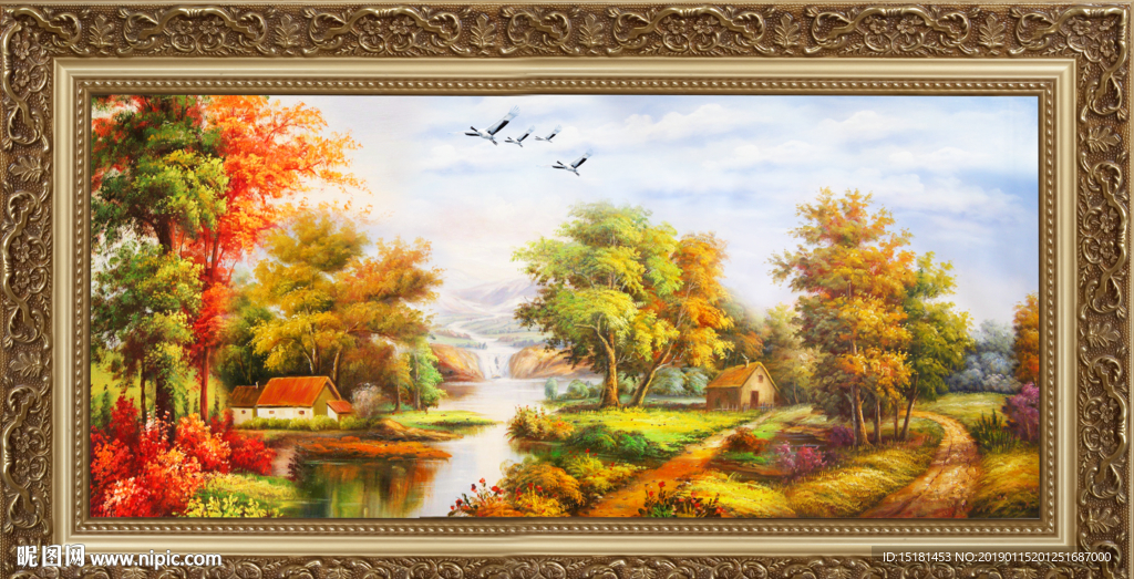 风景油画