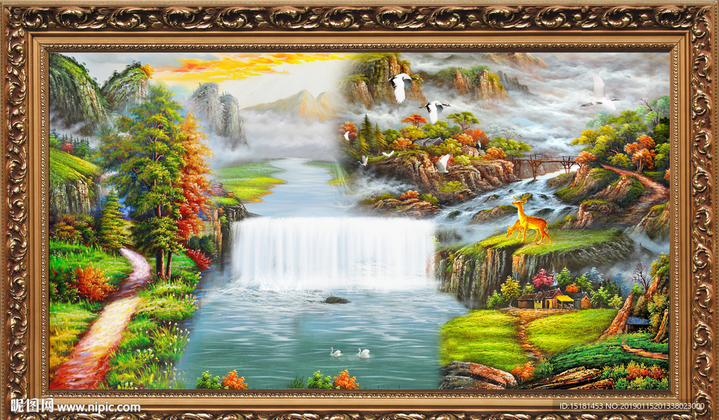 风景油画