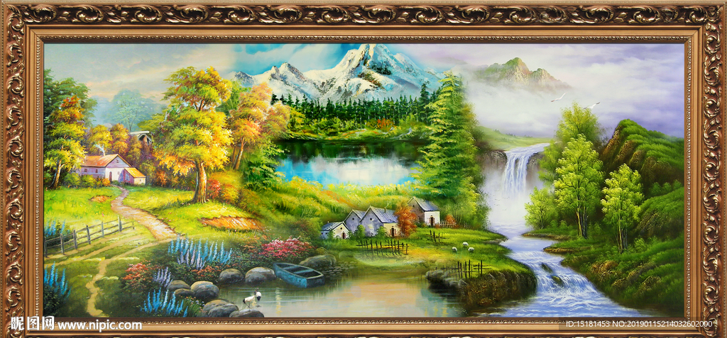 风景油画