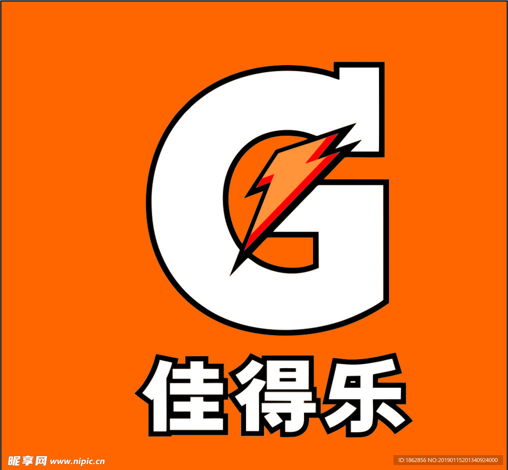 佳得乐logo