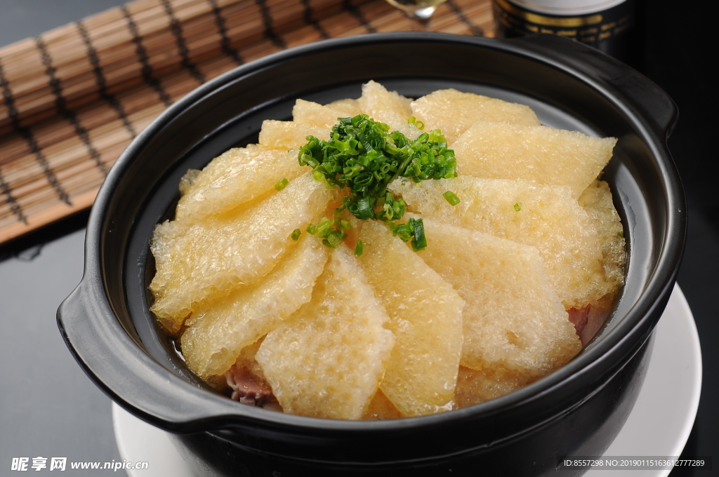 小葱烫三林塘肉皮
