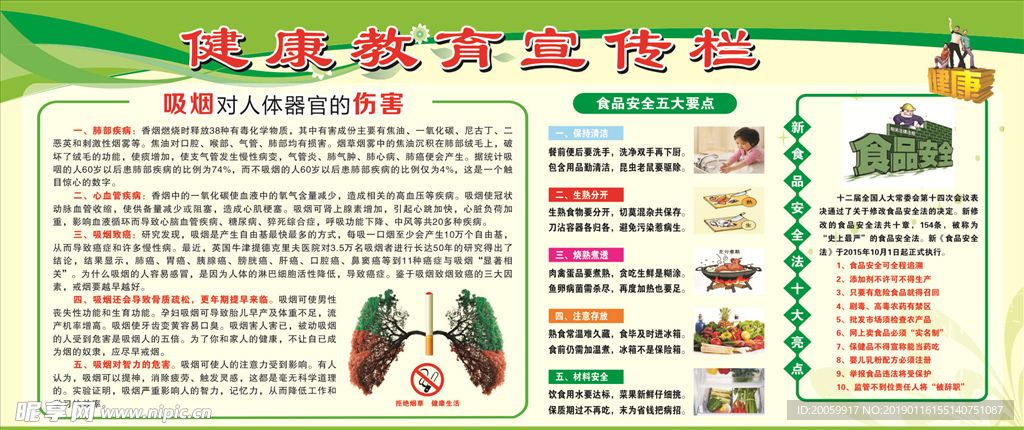 健康教育宣传栏