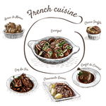 美食插画