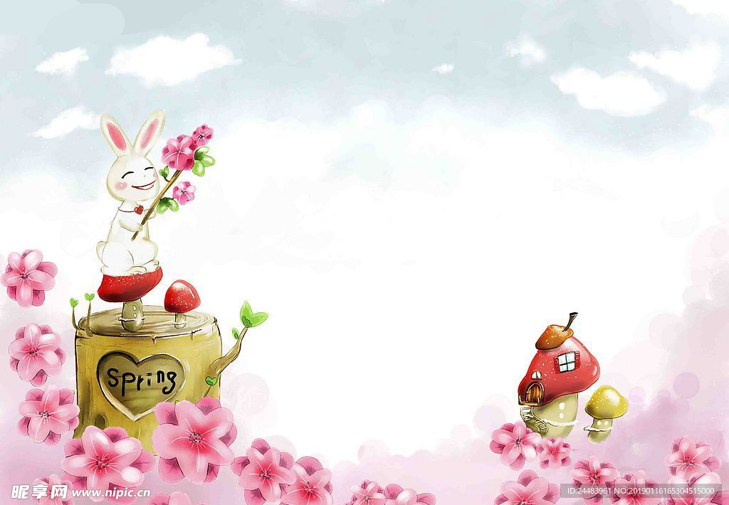 春天插画
