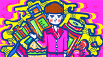 男孩插画