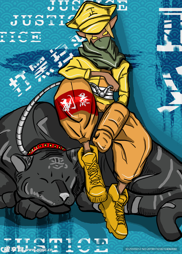 狗插画