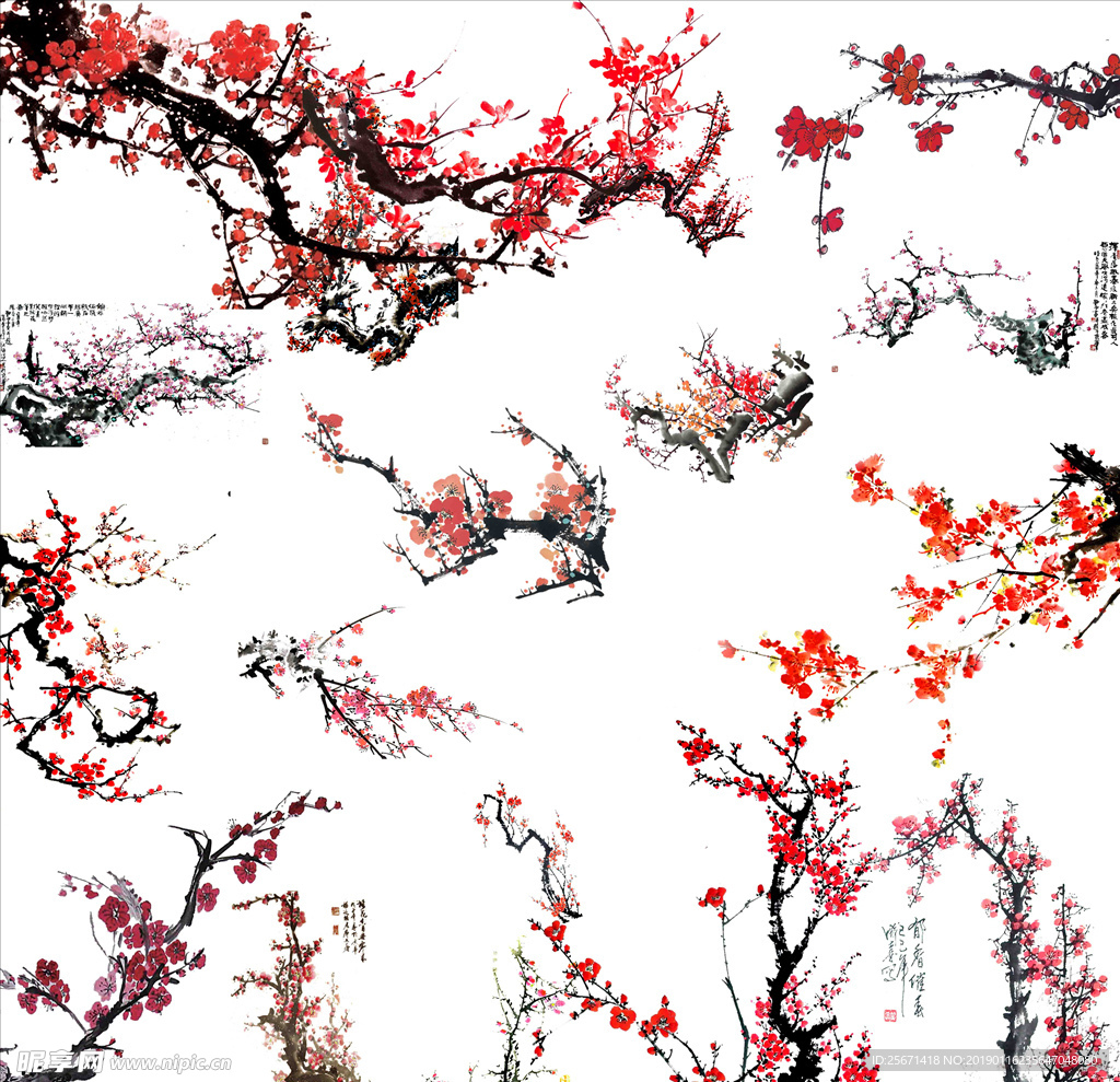 梅花素材