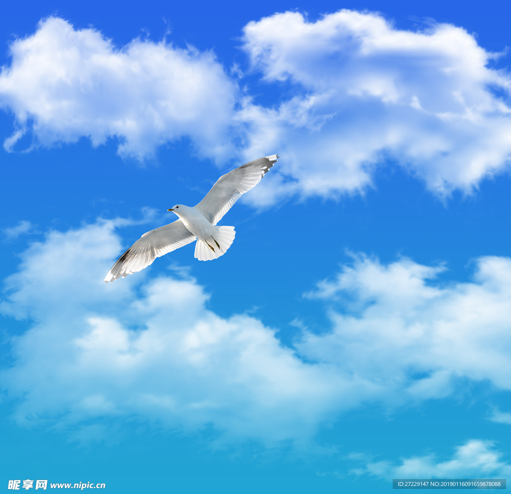 蓝天白云