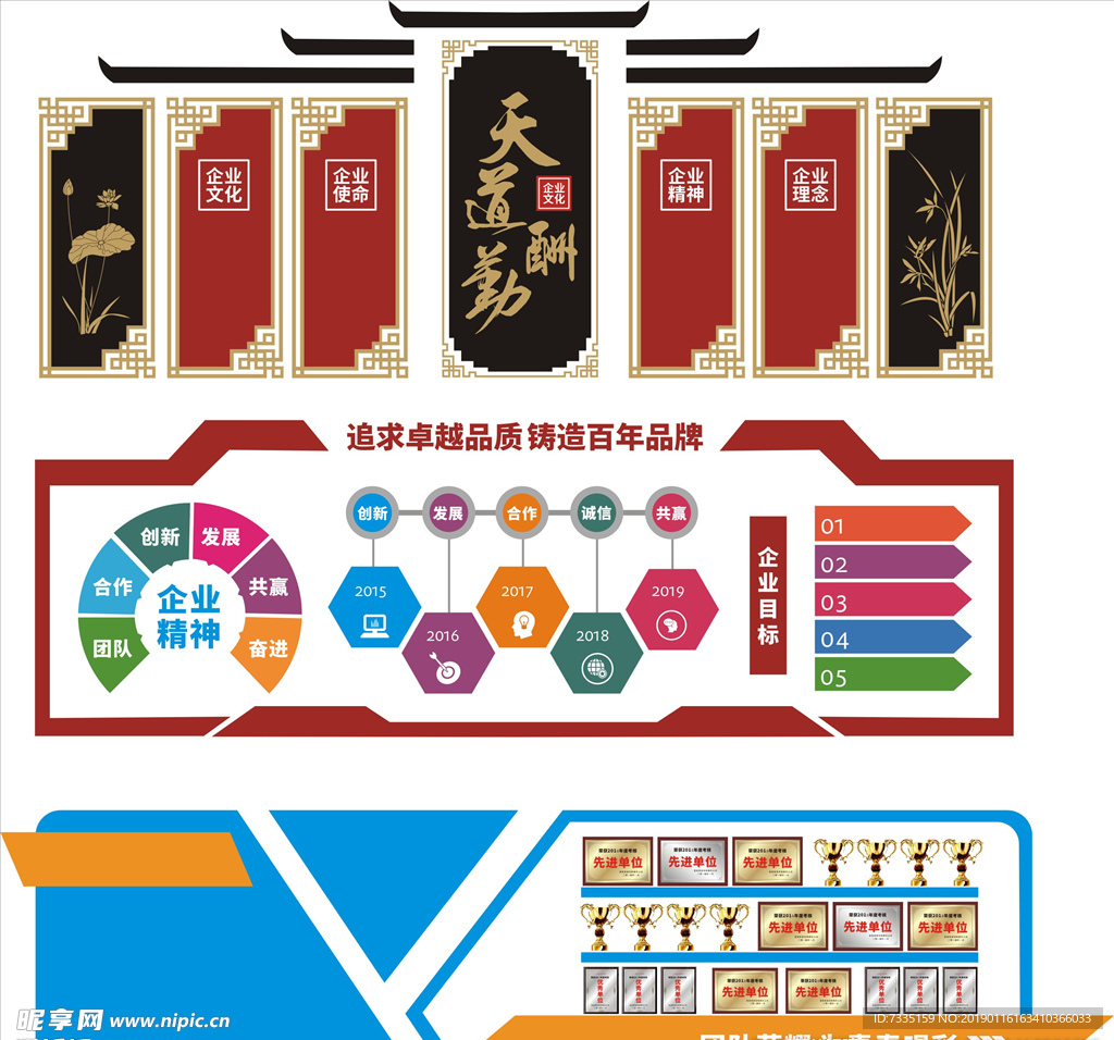 文化墙    企业